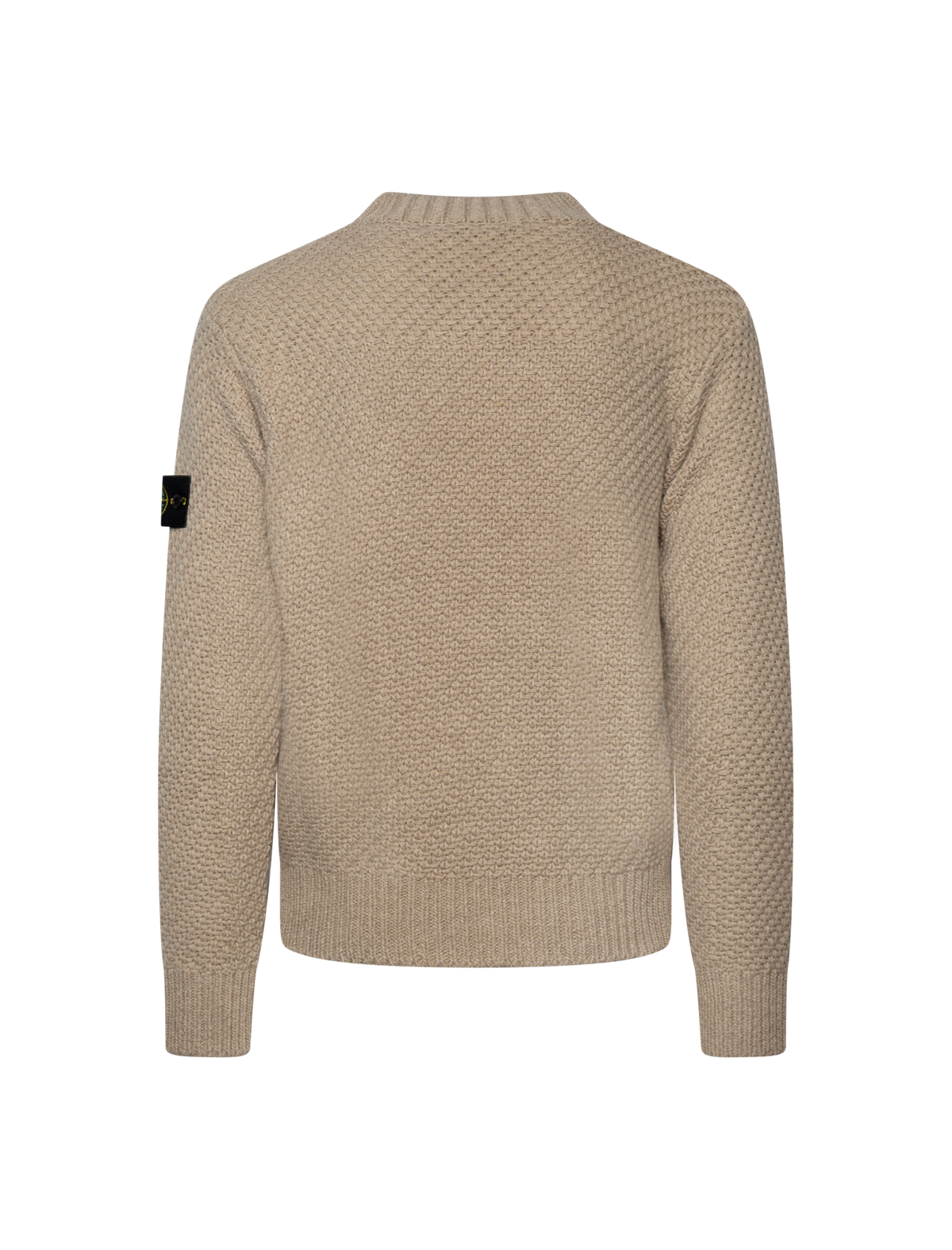 Loose-fit knitted jumper