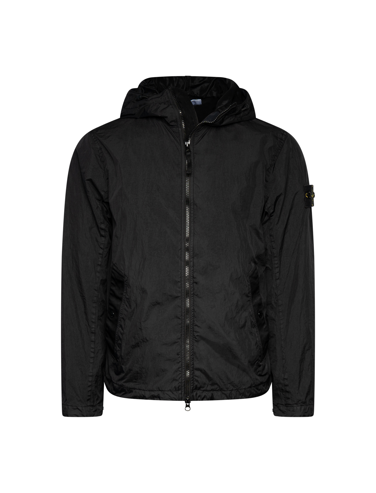 Crinkle Reps NY hooded jacket