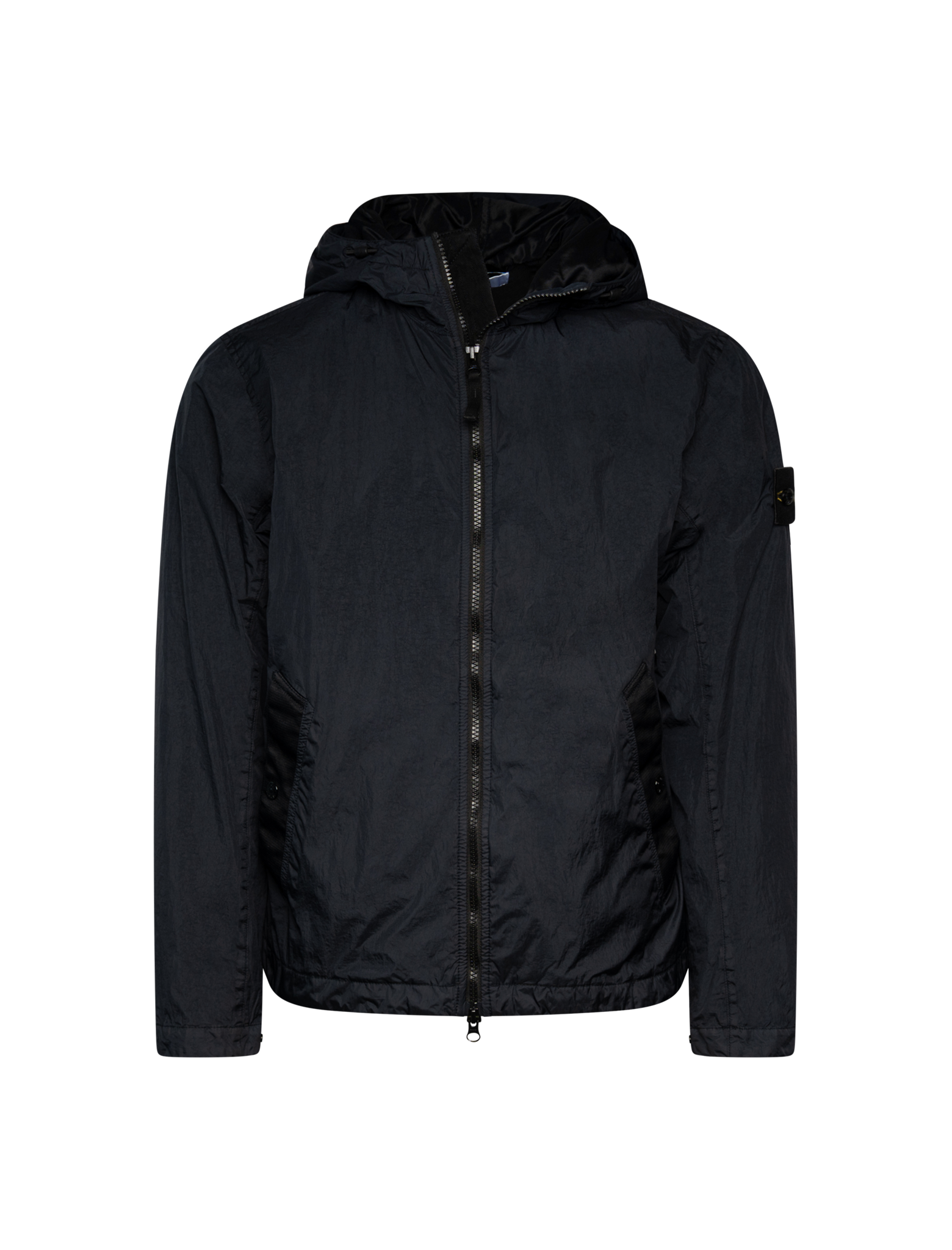 Crinkle Reps NY hooded jacket