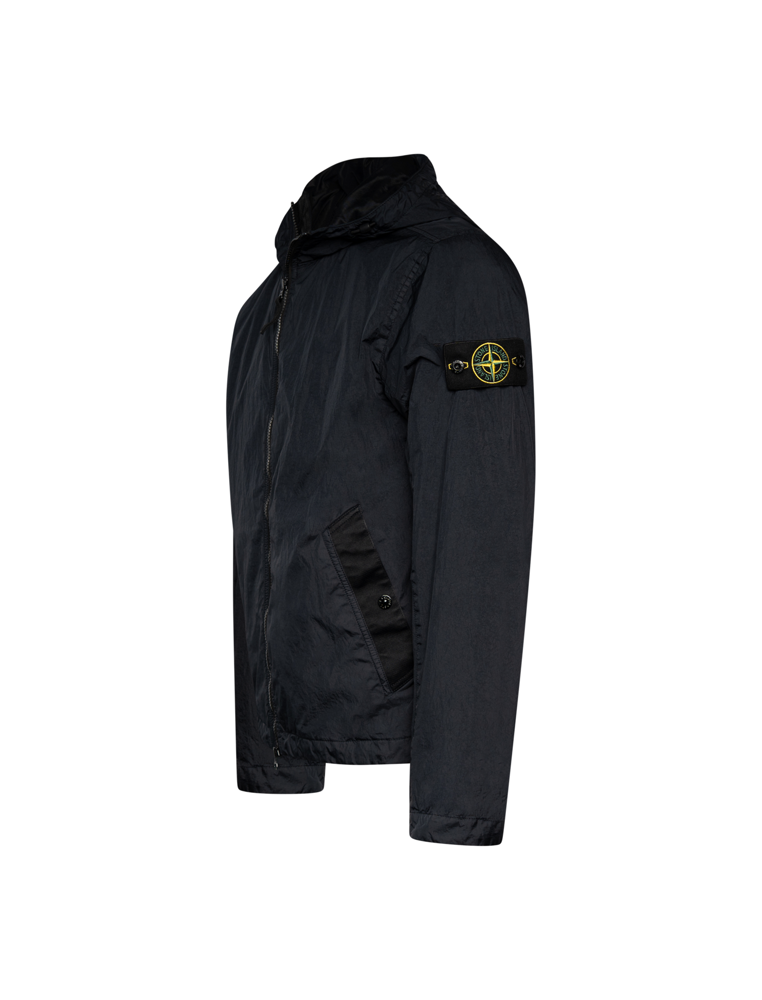 Crinkle Reps NY hooded jacket