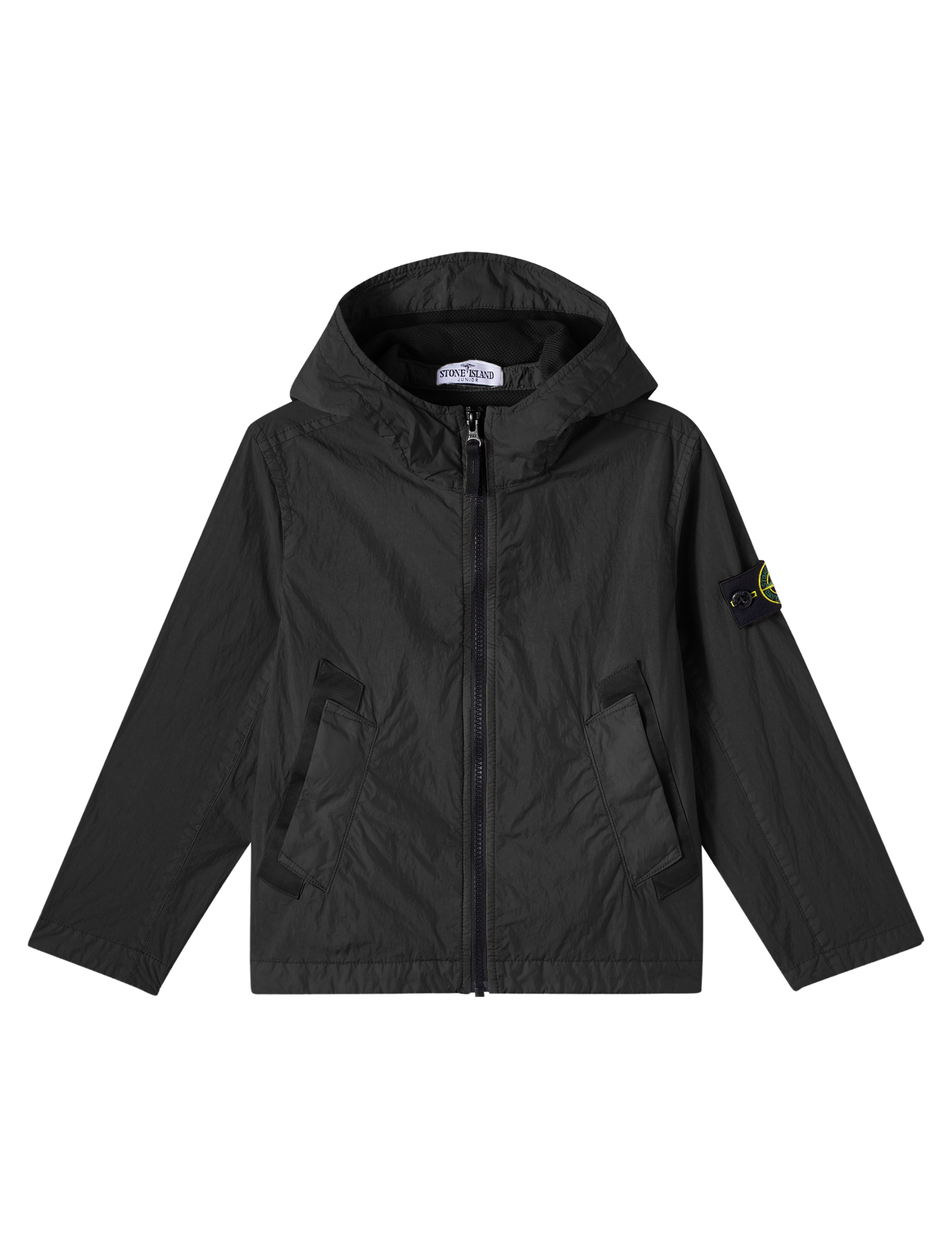 Crinkle Reps NY hooded jacket