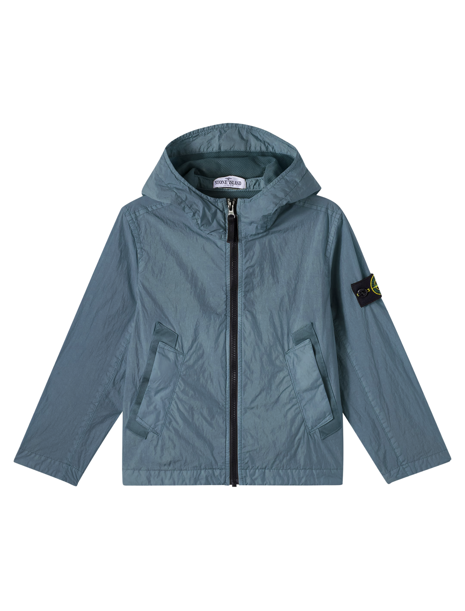 Crinkle Reps NY hooded jacket