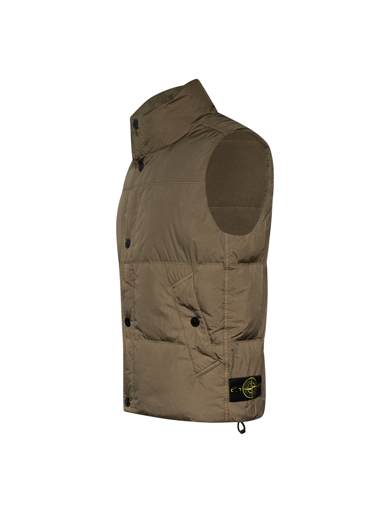 Crinkle Reps padded bodywarmer