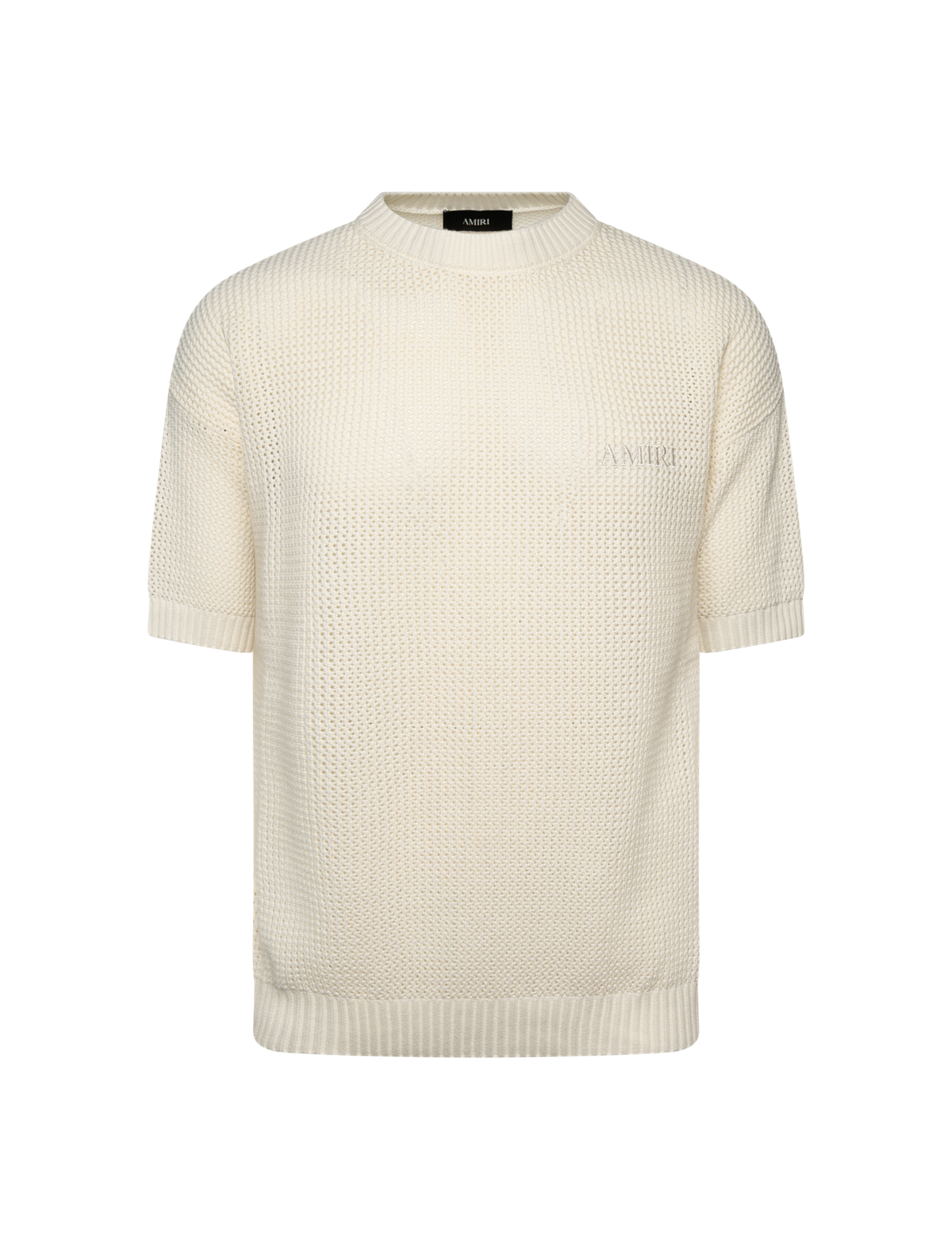 Crochet mesh tee