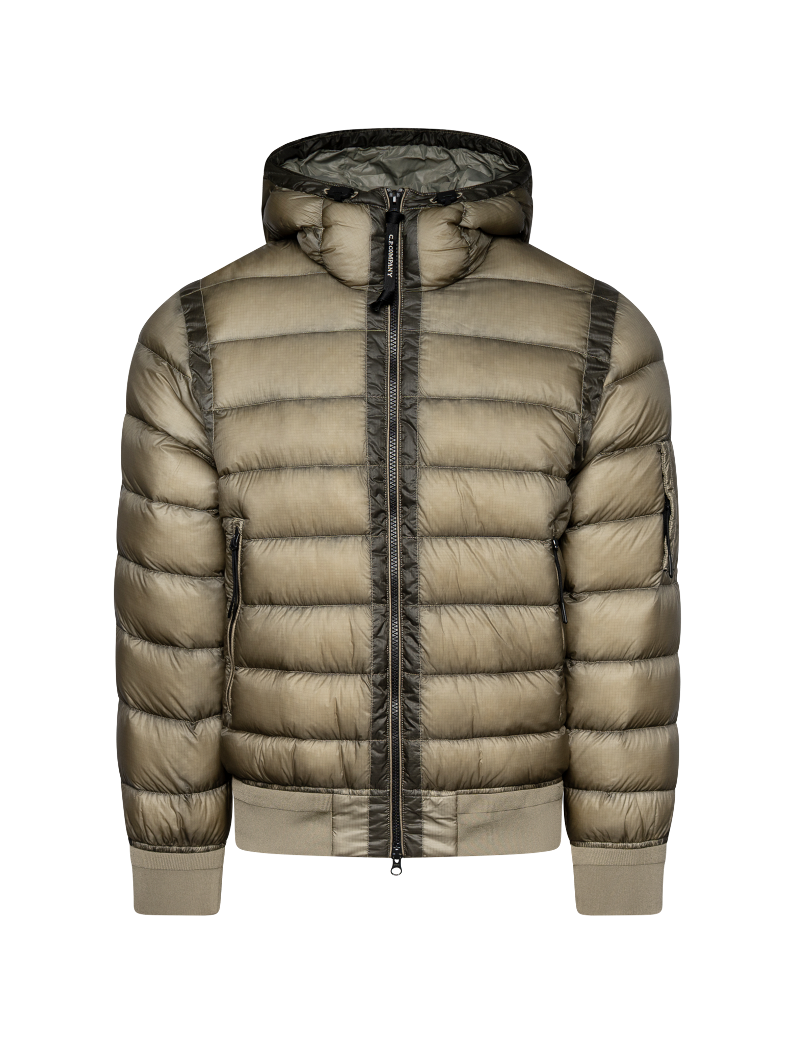 D.D. Shell hooded down jacket