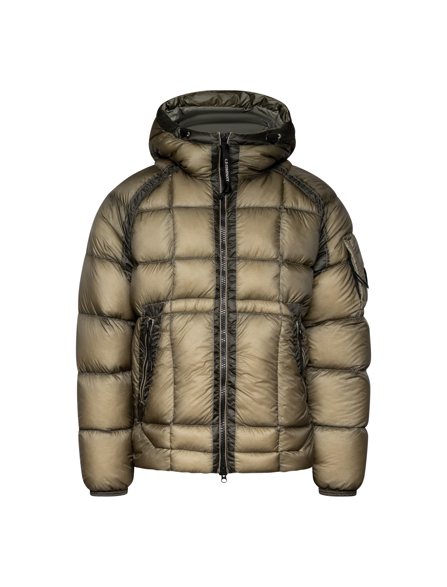 D.D. Shell hooded down jacket