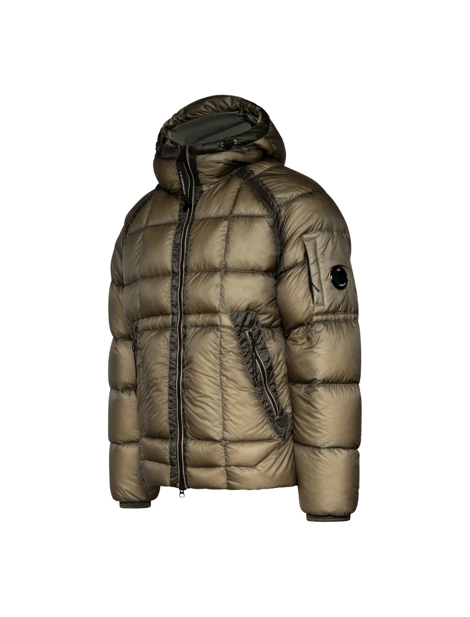 D.D. Shell hooded down jacket