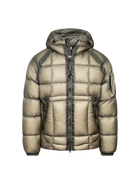 D.D. Shell Kapuzen-Daunenjacke