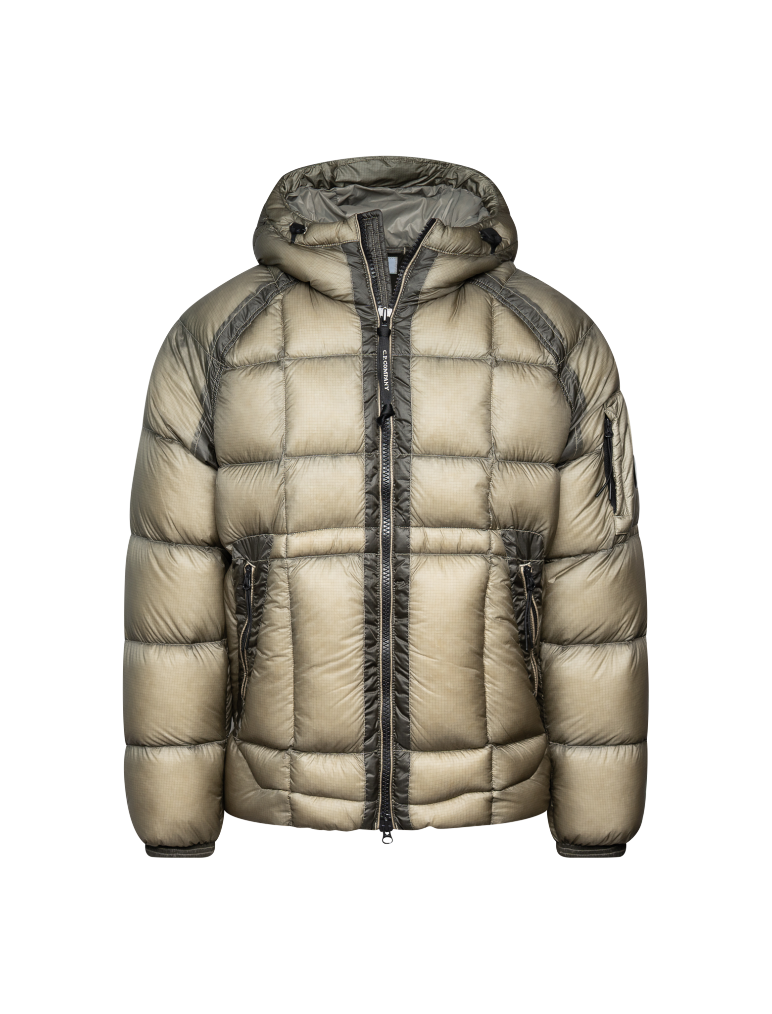 D.D. Shell hooded down jacket