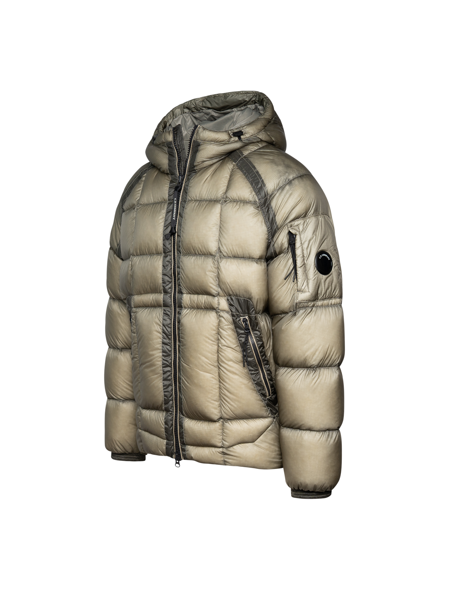 D.D. Shell hooded down jacket