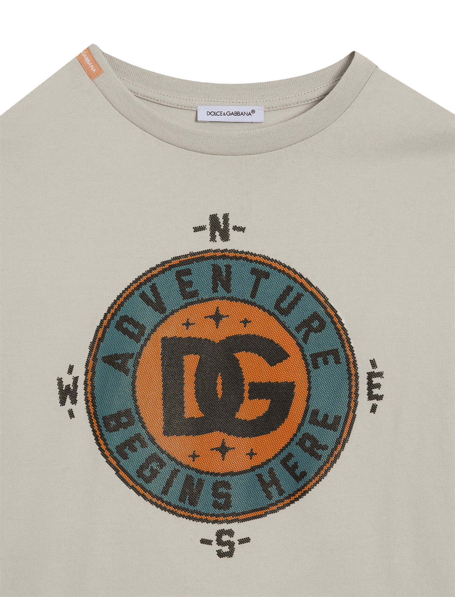 DG compass print t-shirt