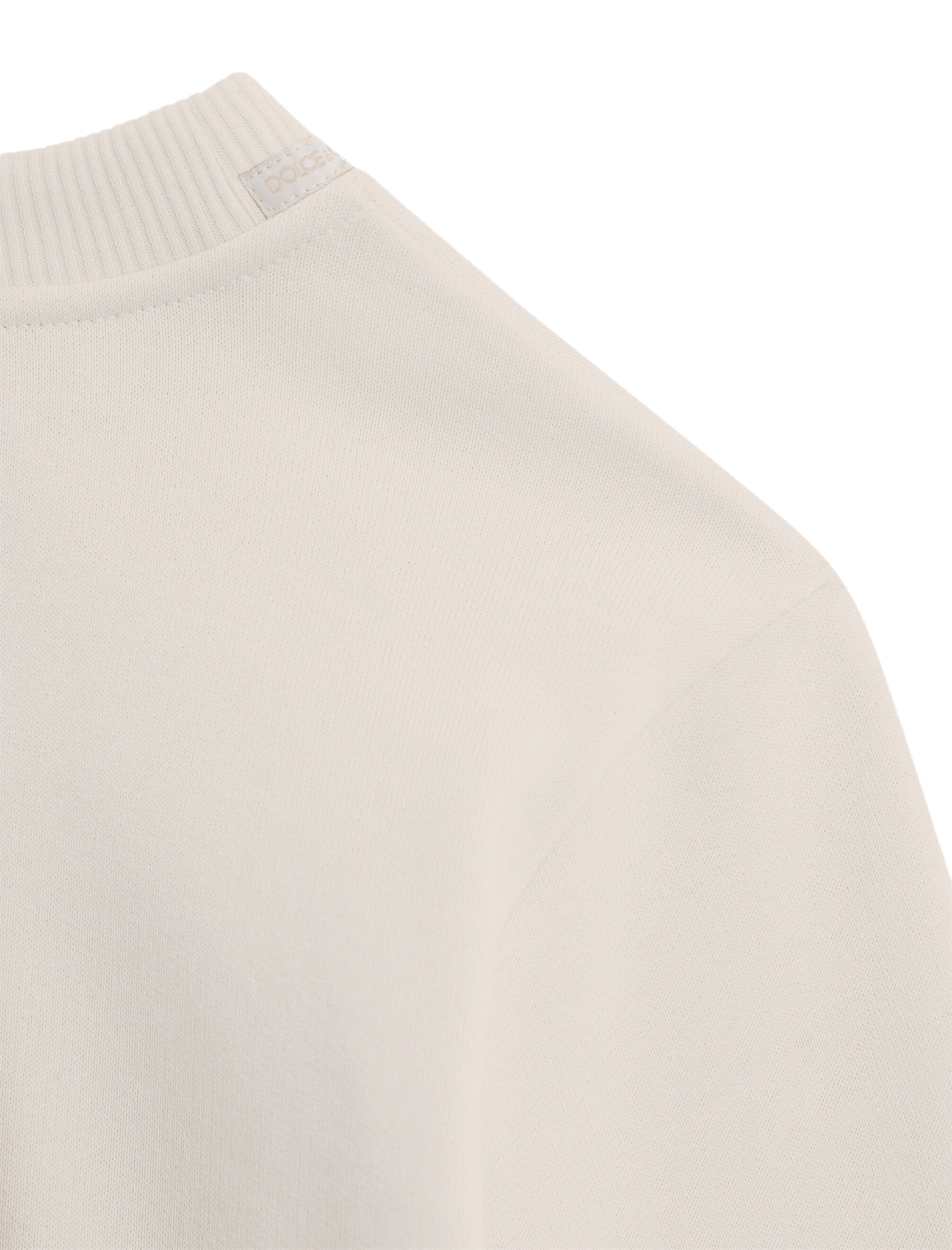 DG sequin patch sweatshirt