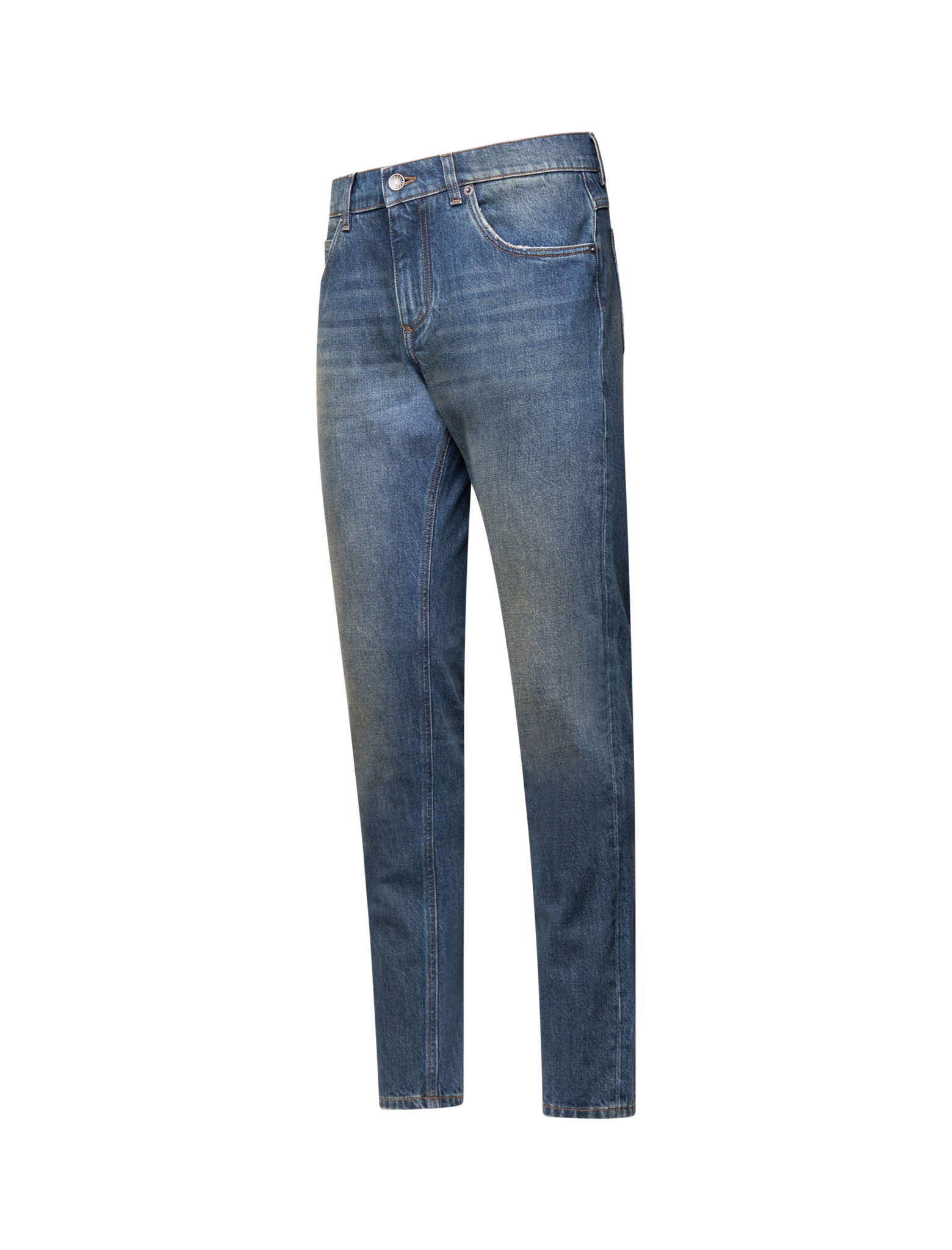 Regular fit plaque jeans