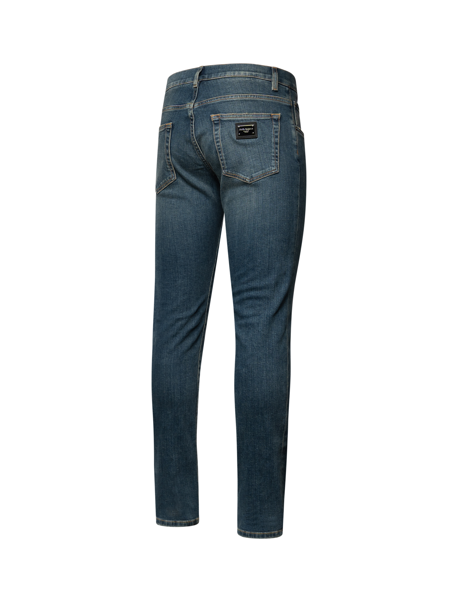 Slim fit plaque jeans