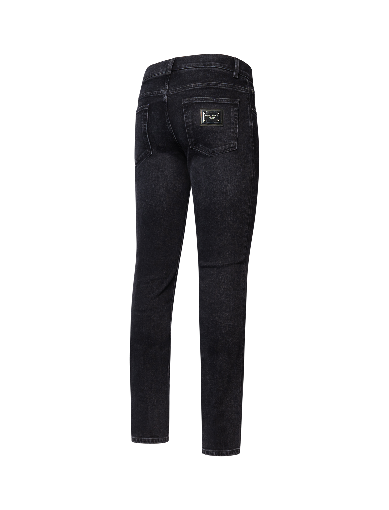 Skinny fit plaque jeans