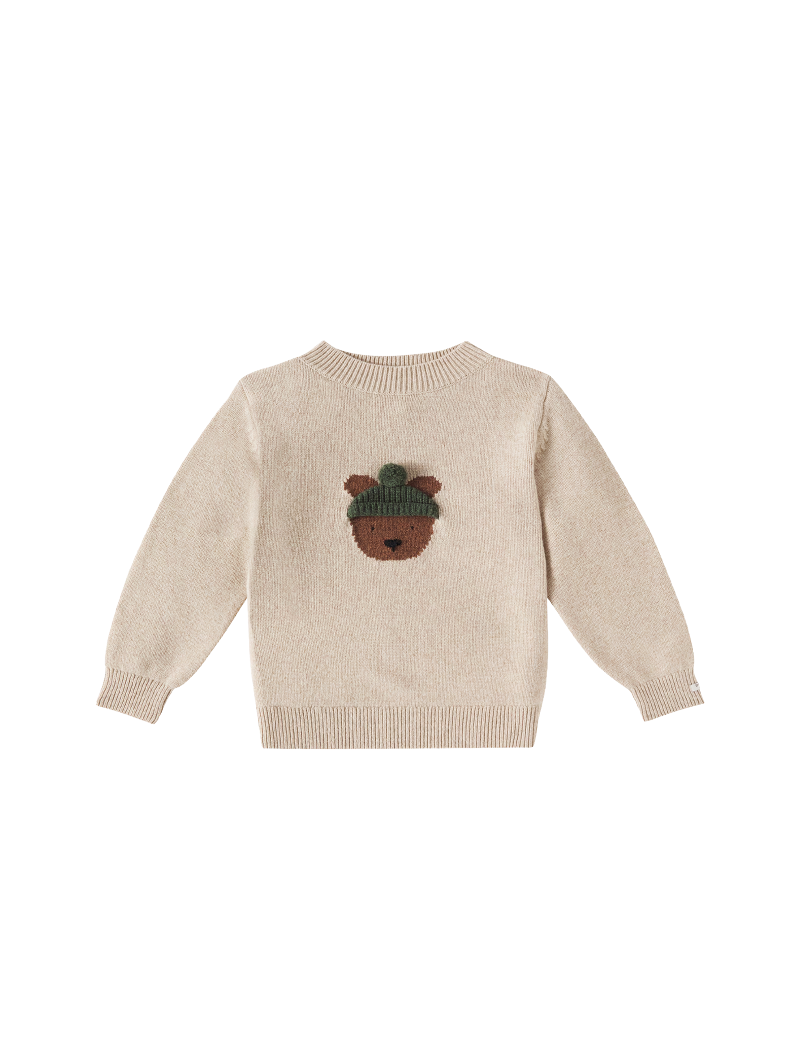 Denn Bear merino wool jumper