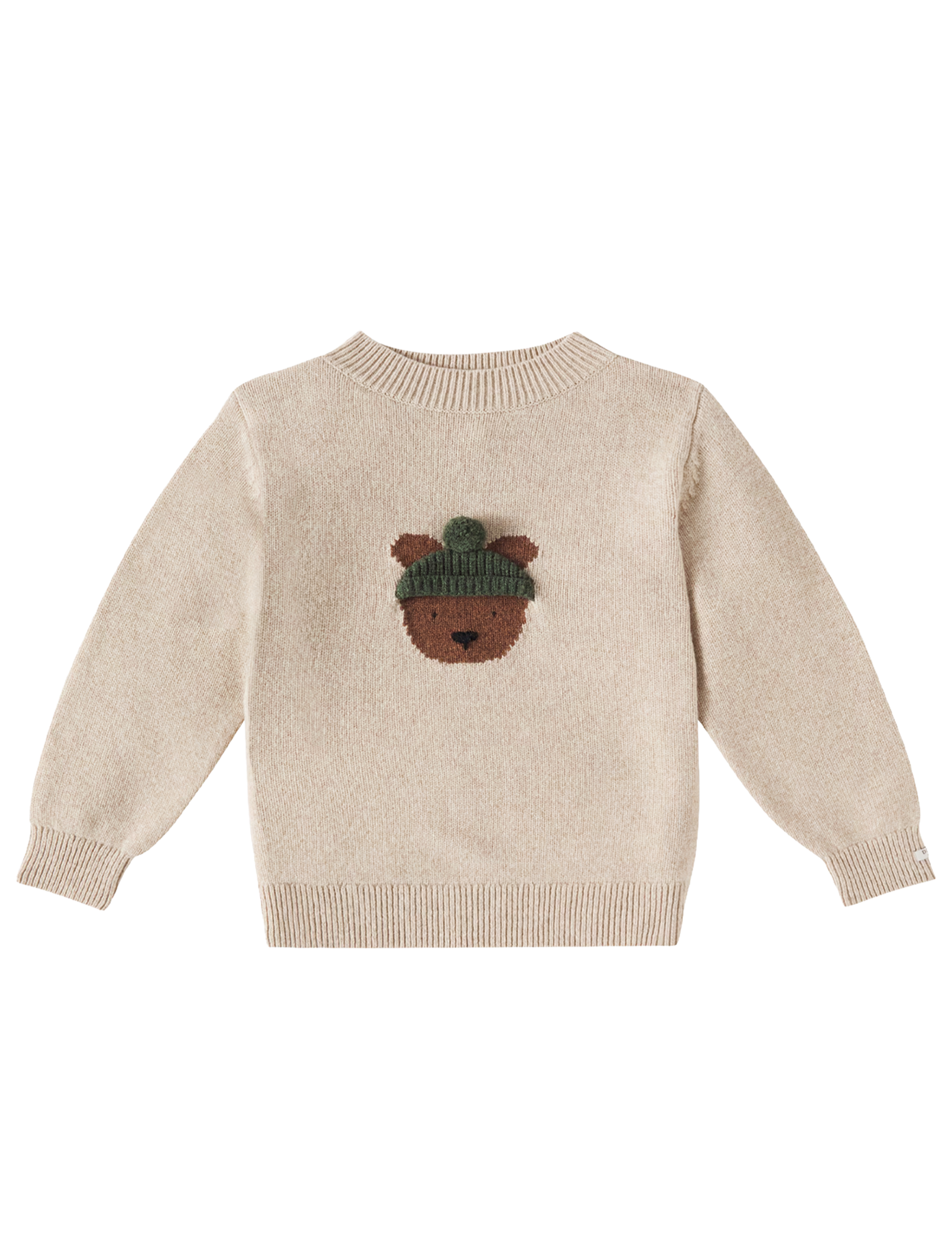 Denn Bear merino wool jumper