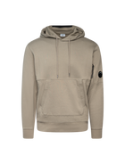 Diagonal Raised Fleece Hoodie