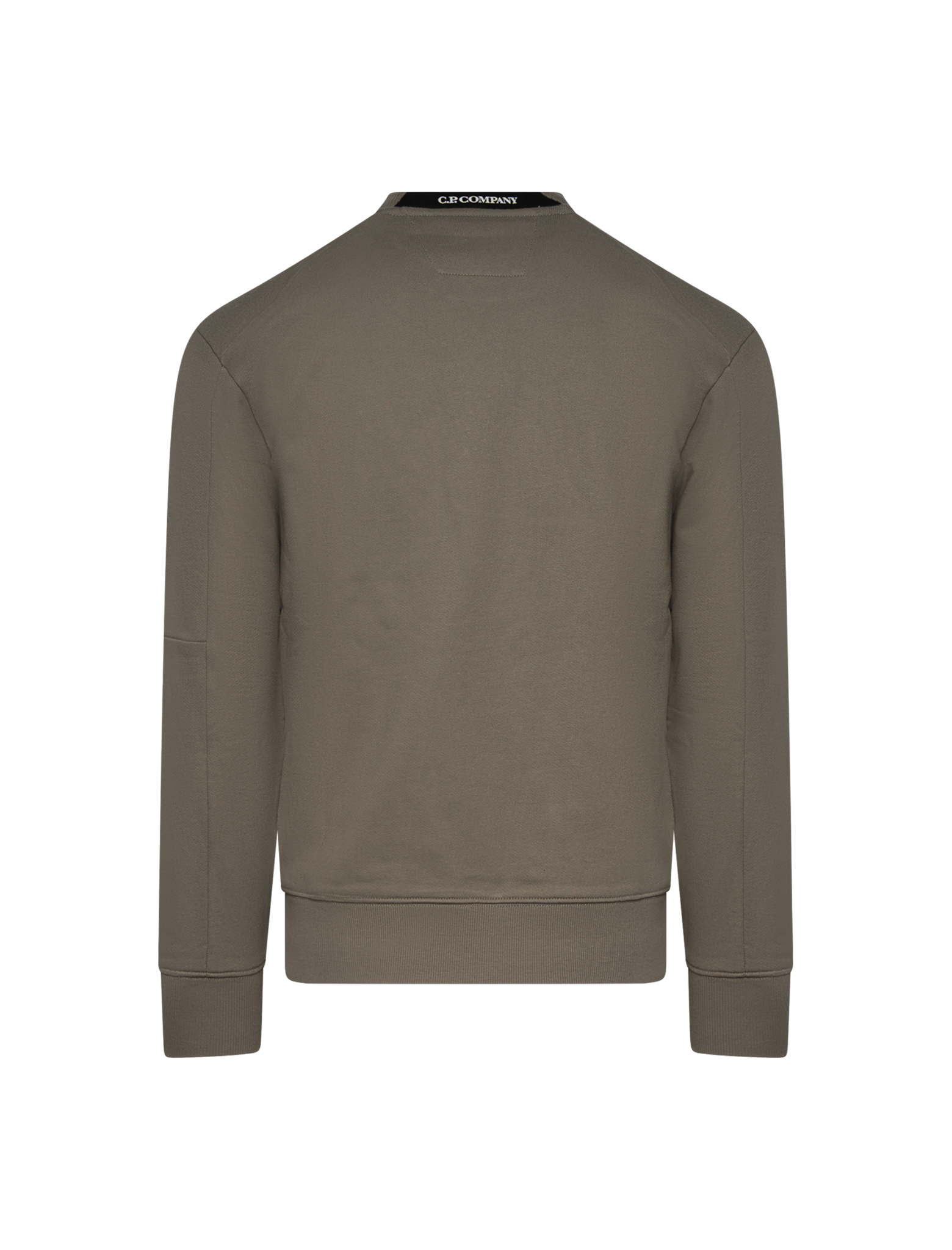 Diagonal raised fleece sweater
