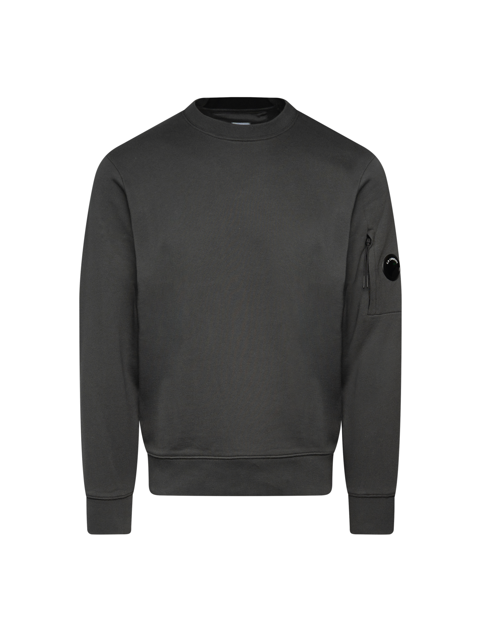 Diagonal raised fleece sweater