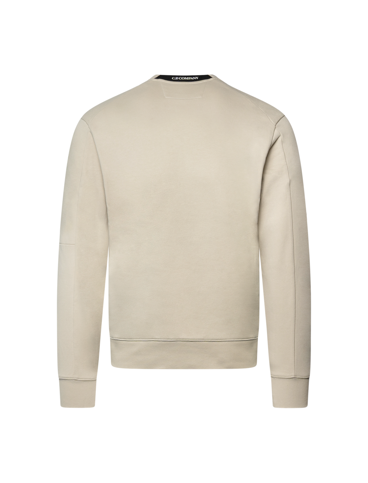 Diagonal raised fleece sweater