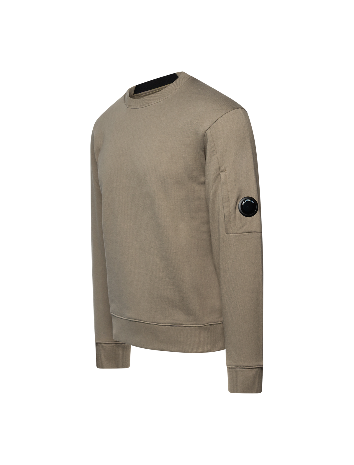 Diagonal raised fleece sweater
