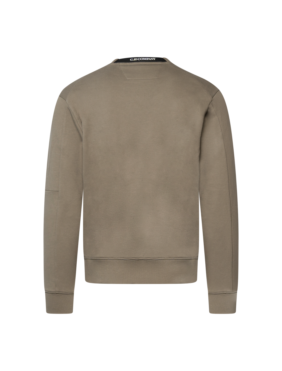 Diagonal raised fleece sweater