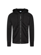 Diagonal aufgerautes Fleece-Gilet