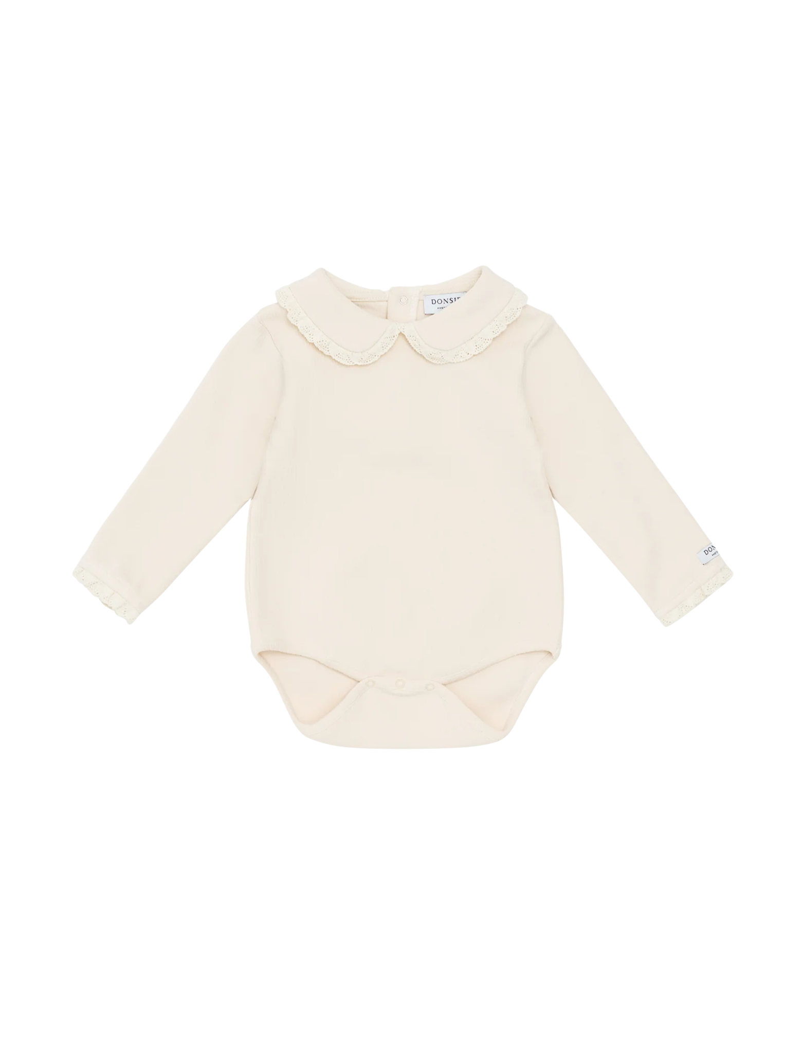 Diete laced collar bodysuit