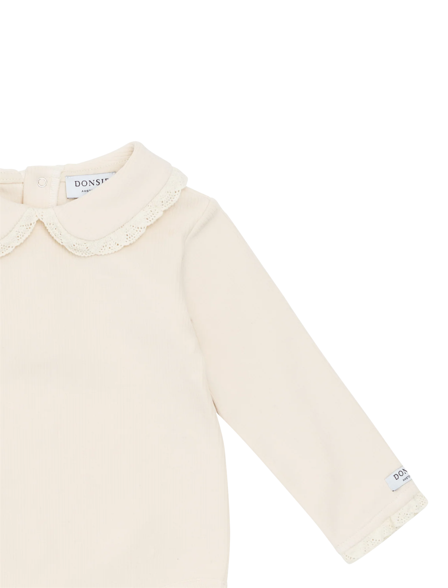 Diete laced collar bodysuit