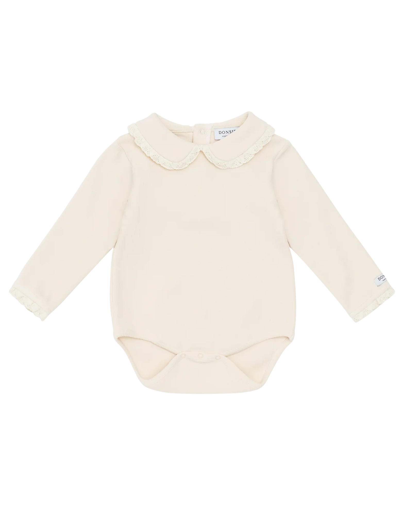 Diete laced collar bodysuit