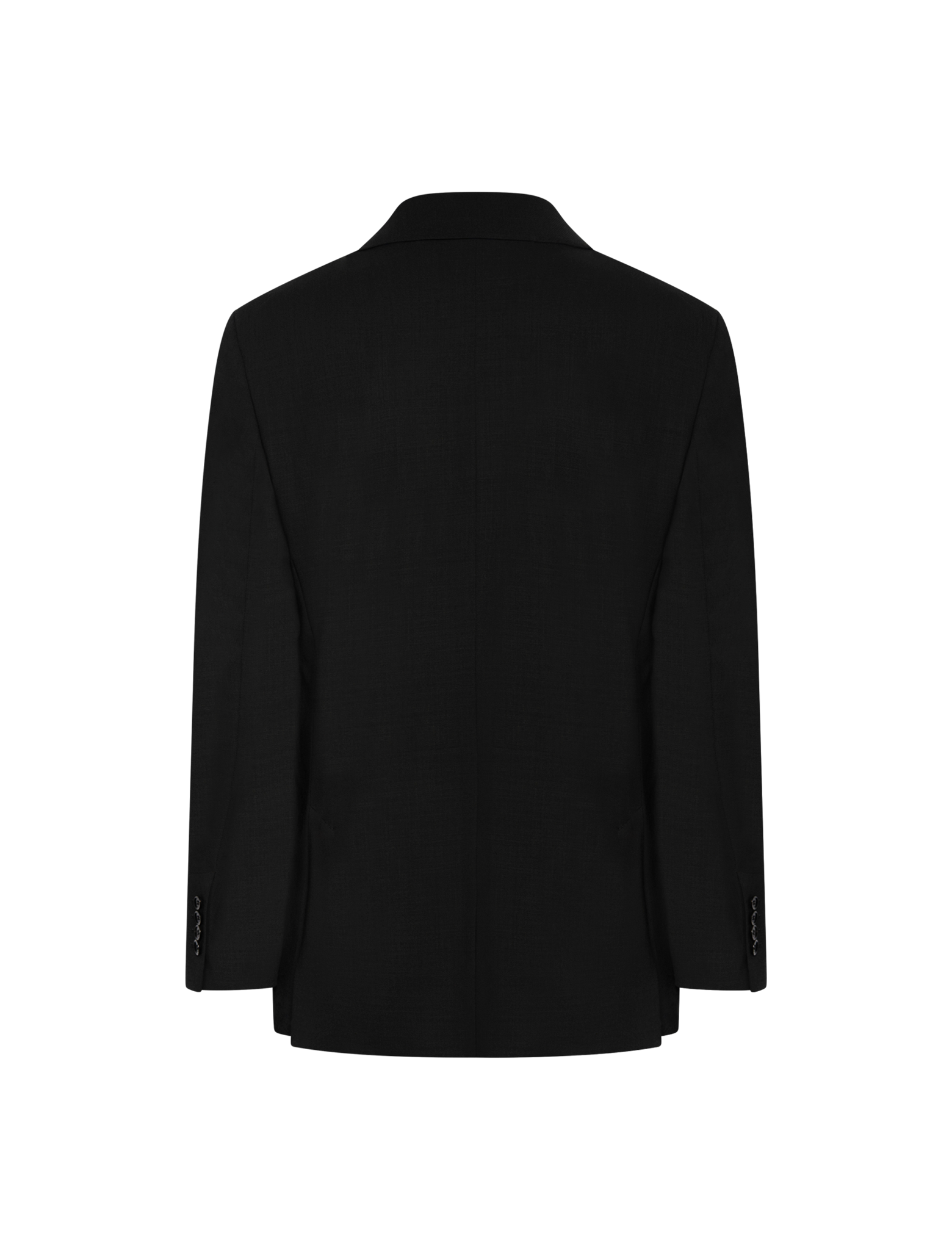 Double breasted twill jacket