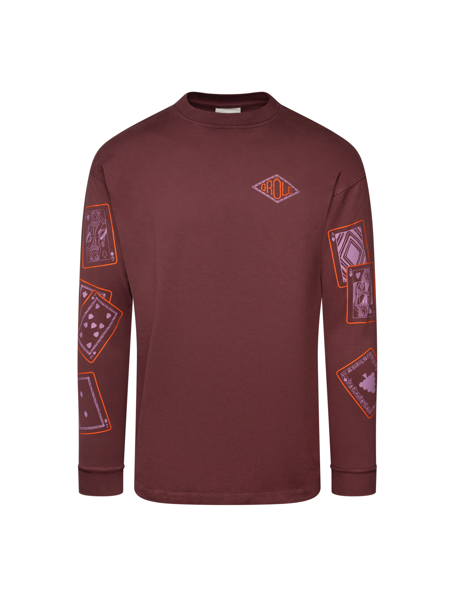 Drole cards longsleeve t-shirt