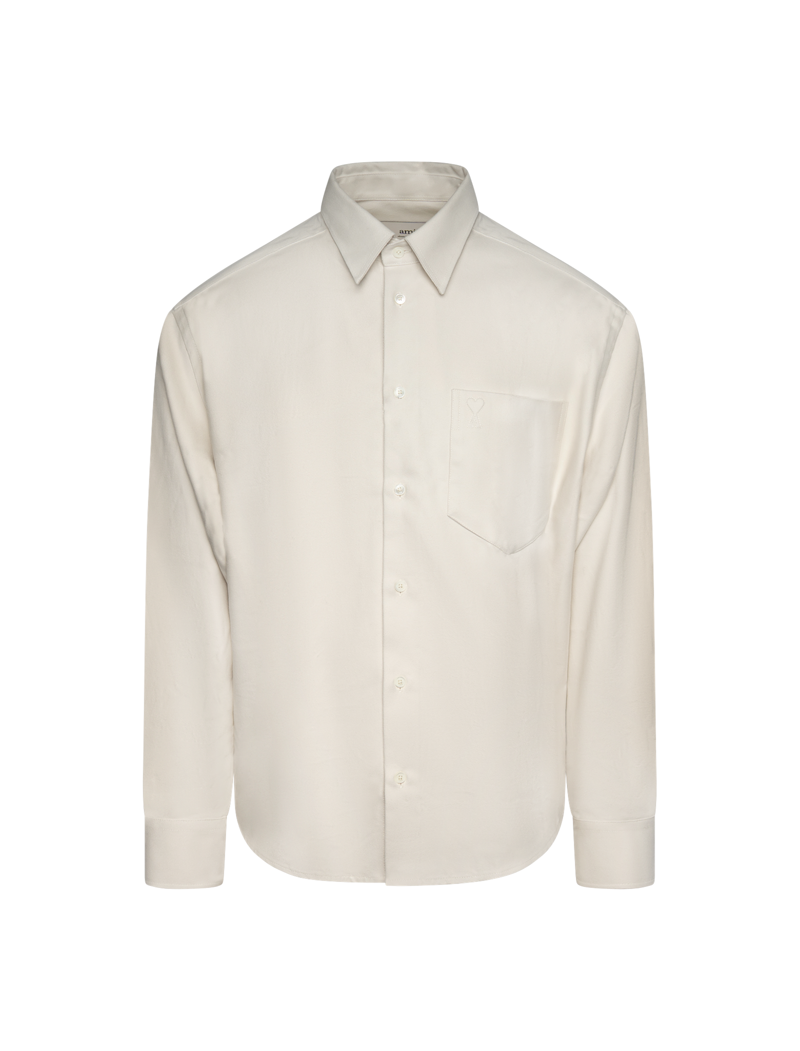 Embossed logo boxy shirt