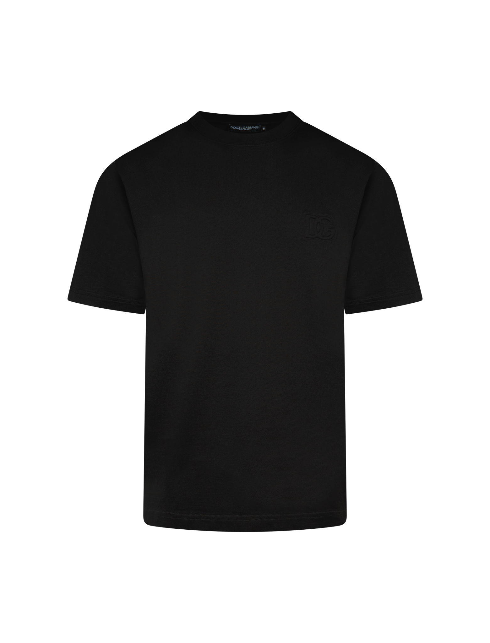 Embossed logo cotton t-shirt