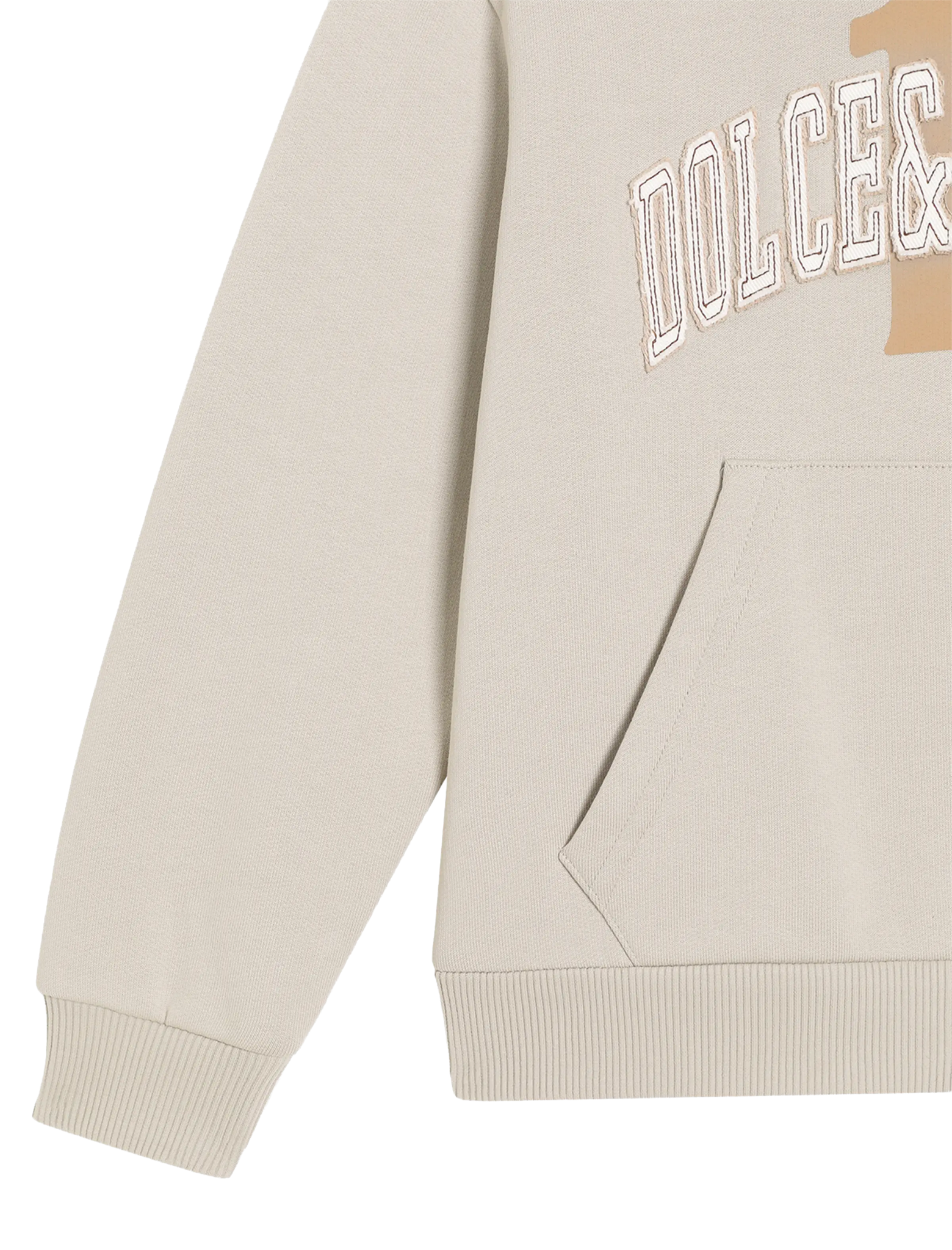 Embroidered logo hoodie