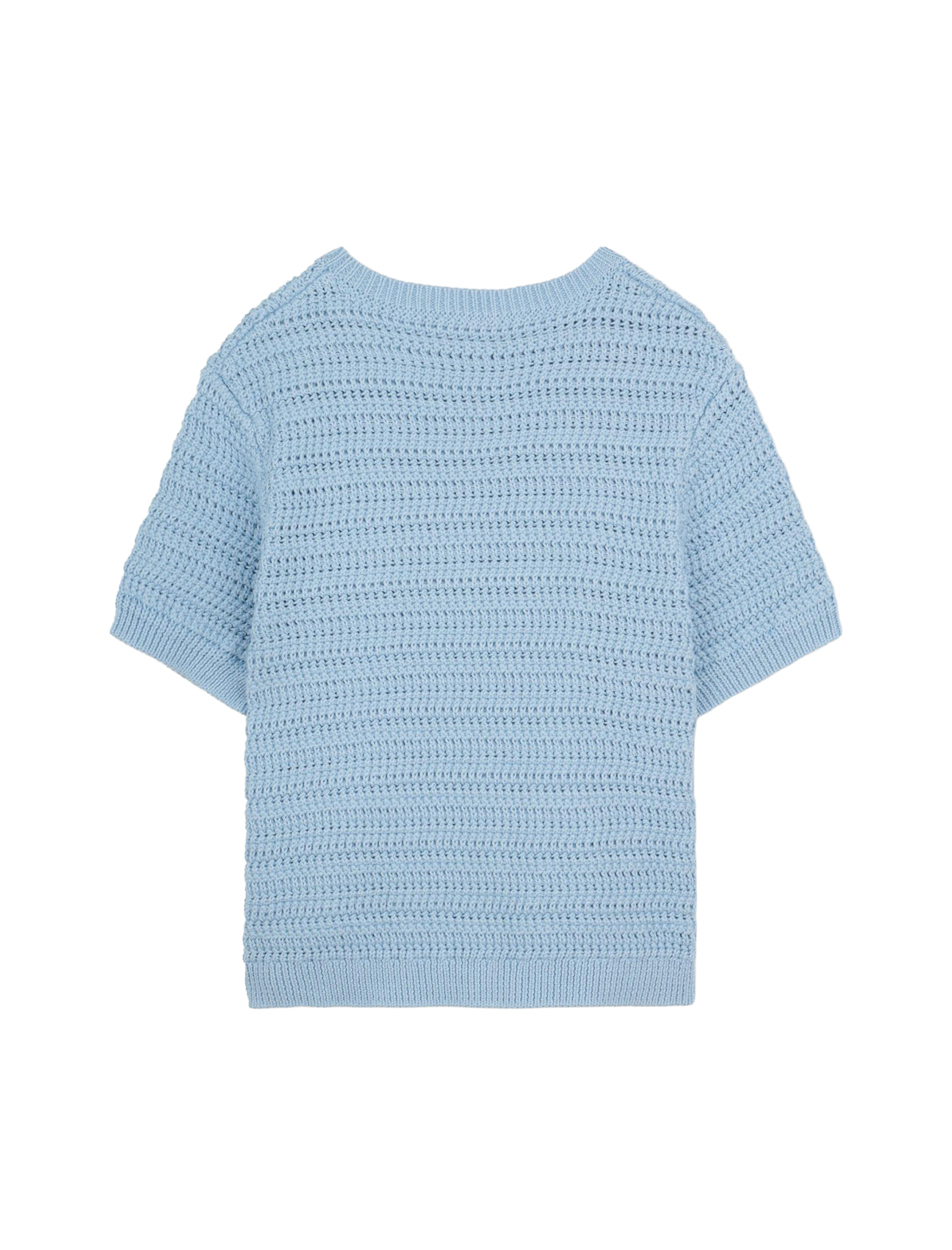 Embroidered logo knit jumper