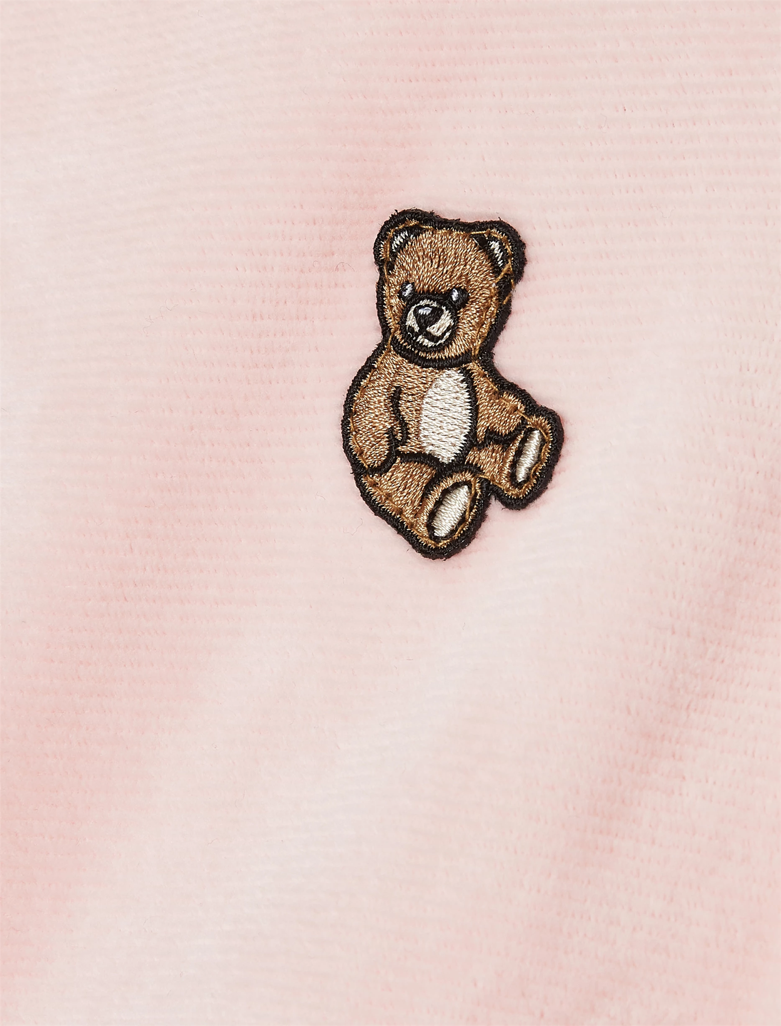 Embroidered logo ribbed dress