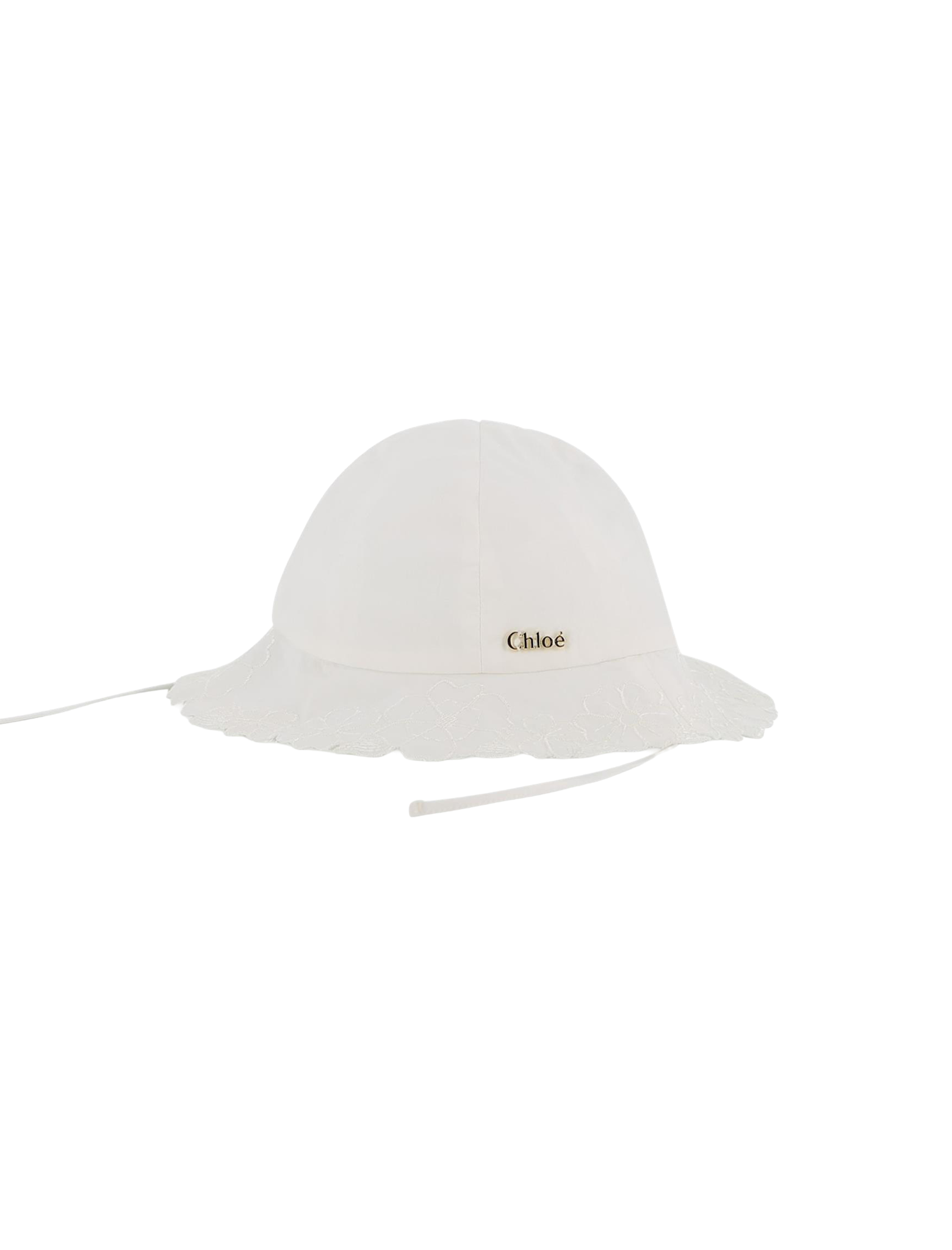 Embroidery Popelin hat