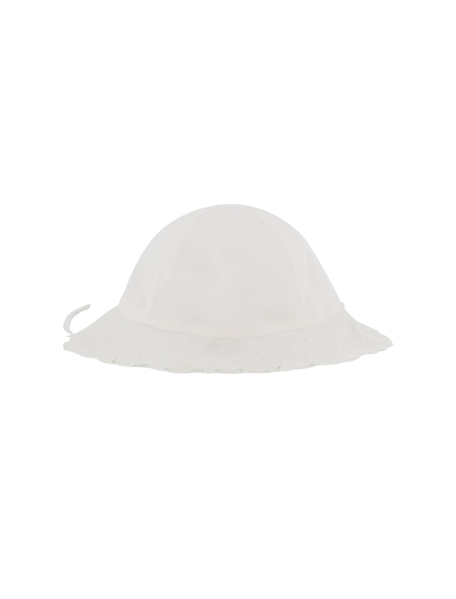 Embroidery Popelin hat