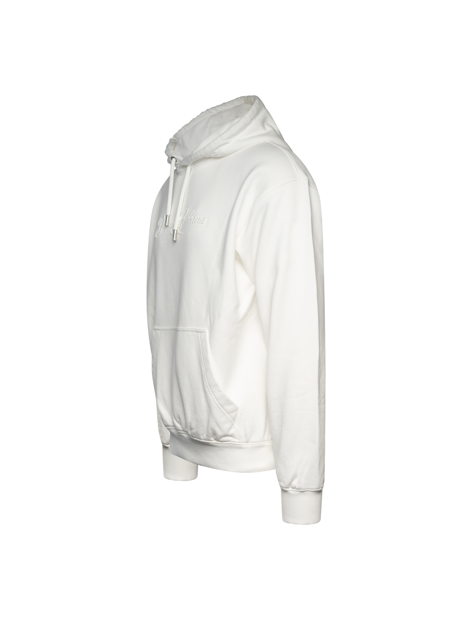 Embroidery jersey hoodie