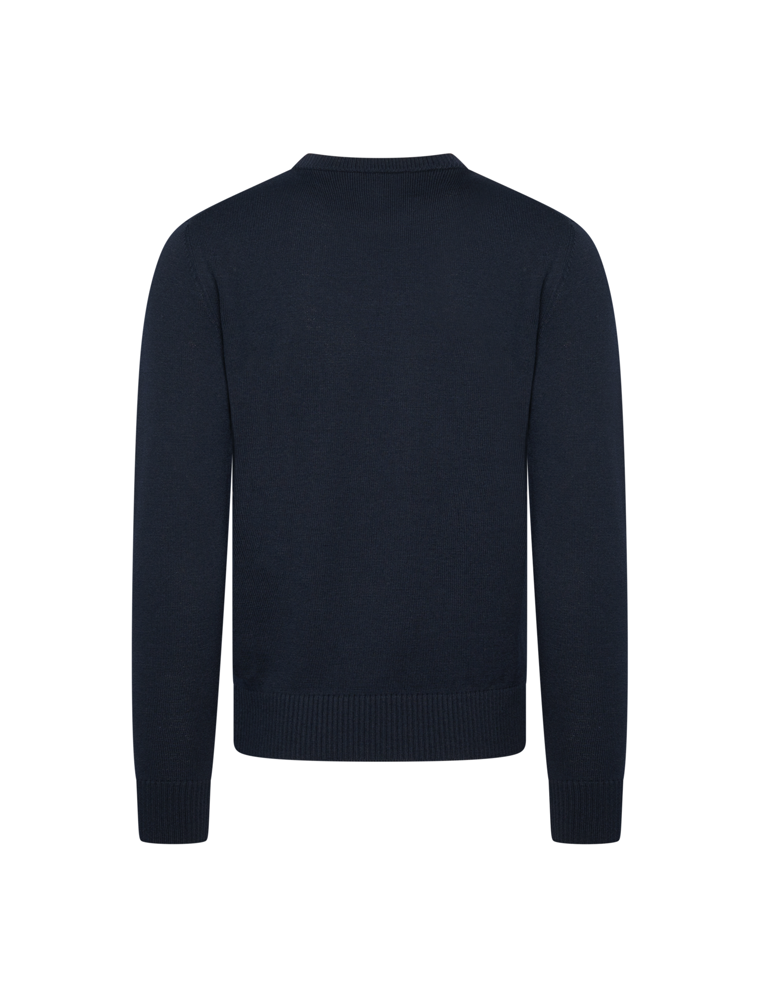 Embroidery wool knit pullover