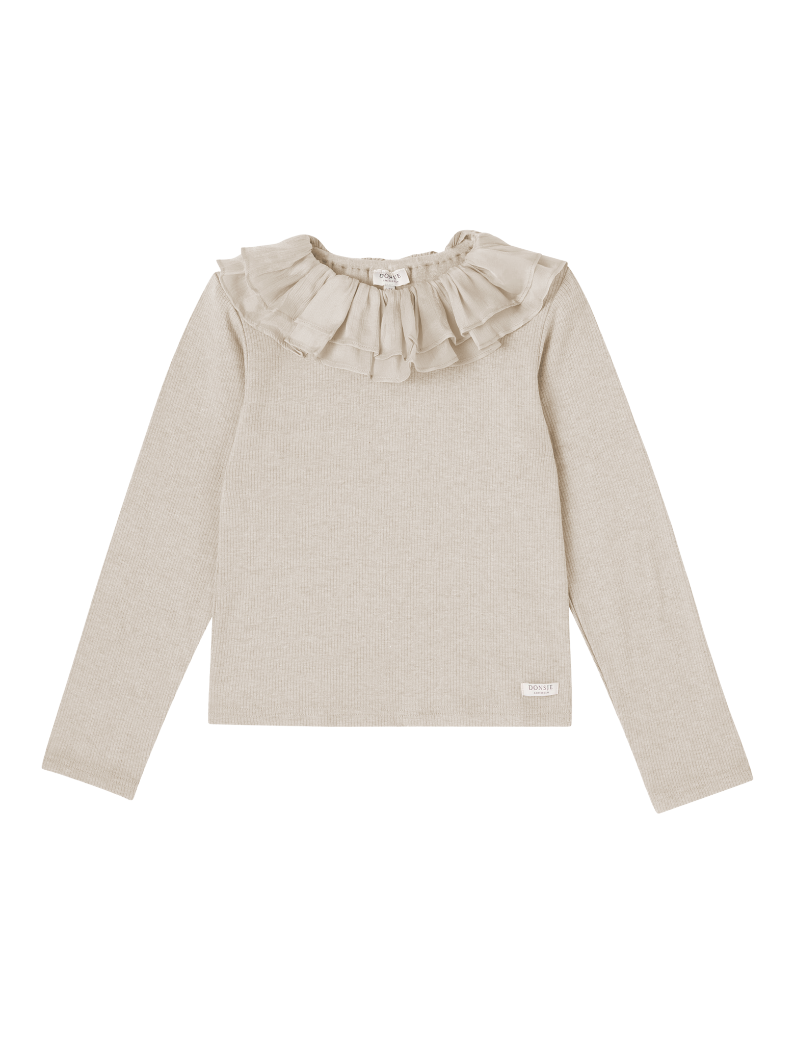Florentien ruffled collar top