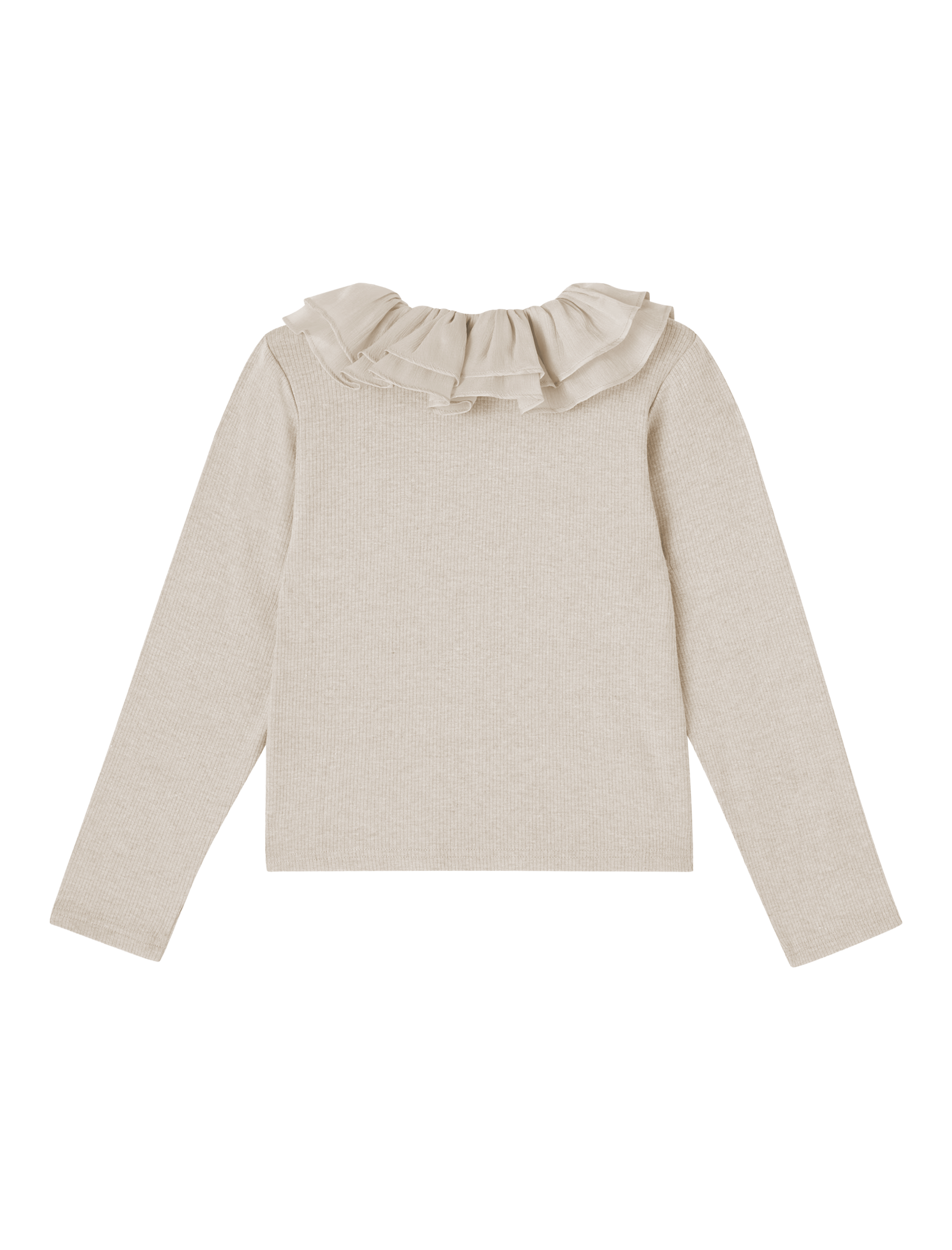 Florentien ruffled collar top