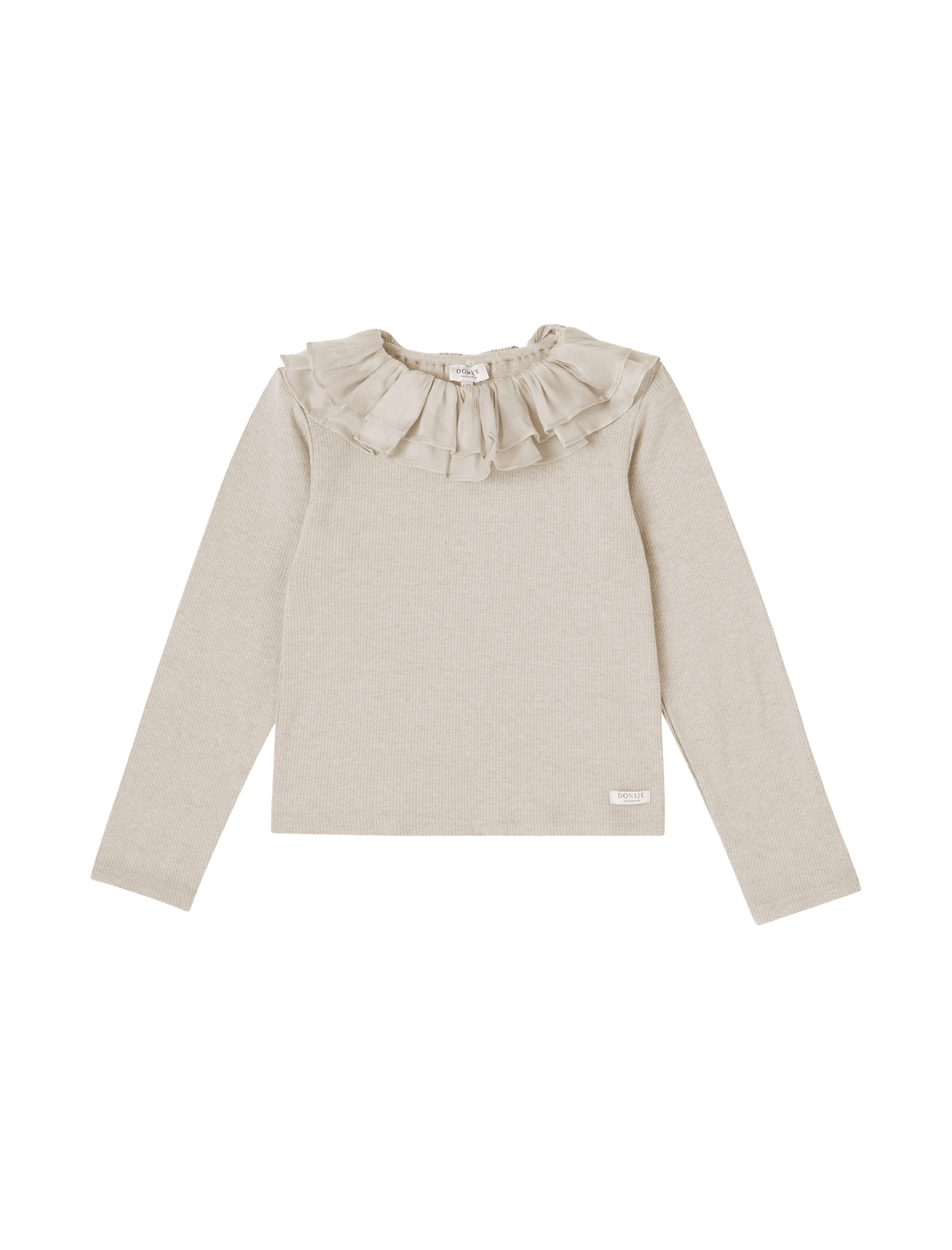 Florentien ruffled collar top