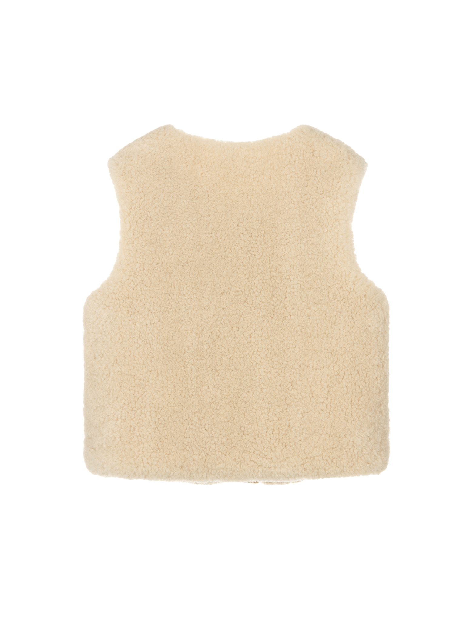 Fluffy sheepskin fleece body