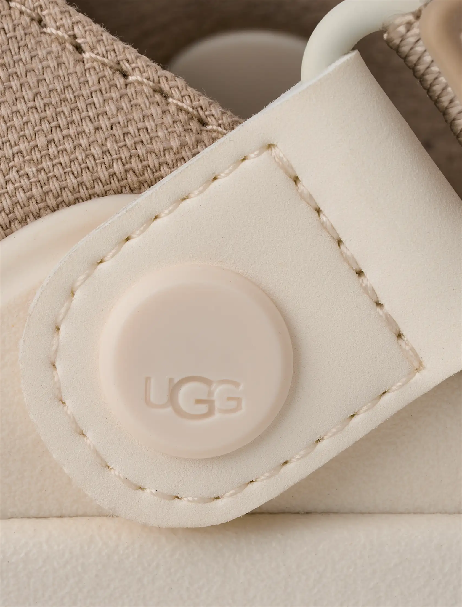 Goldenglow canvas Clog sandals