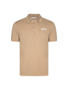 Grosgrain logo polo shirt