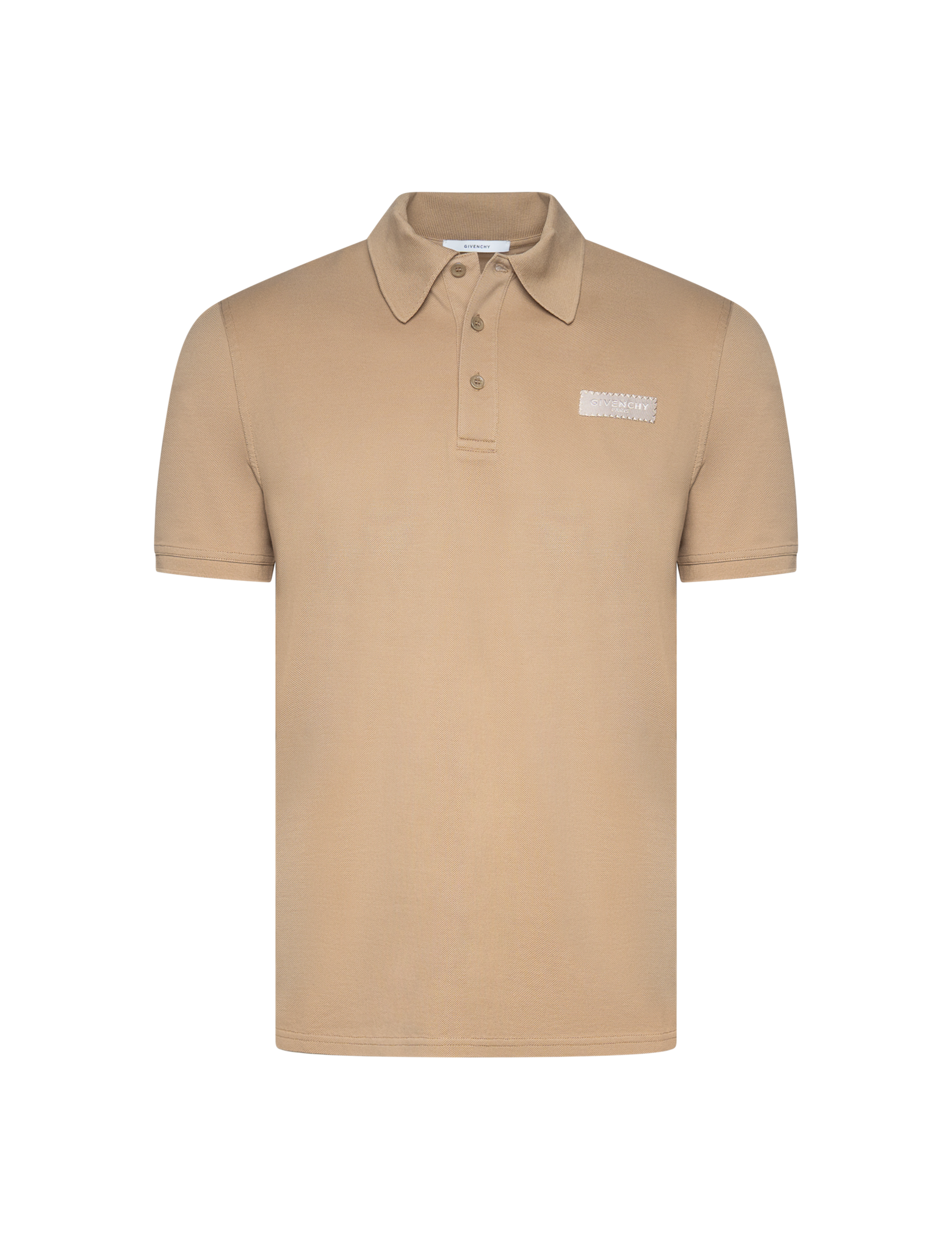 Gros grain logo polo shirt