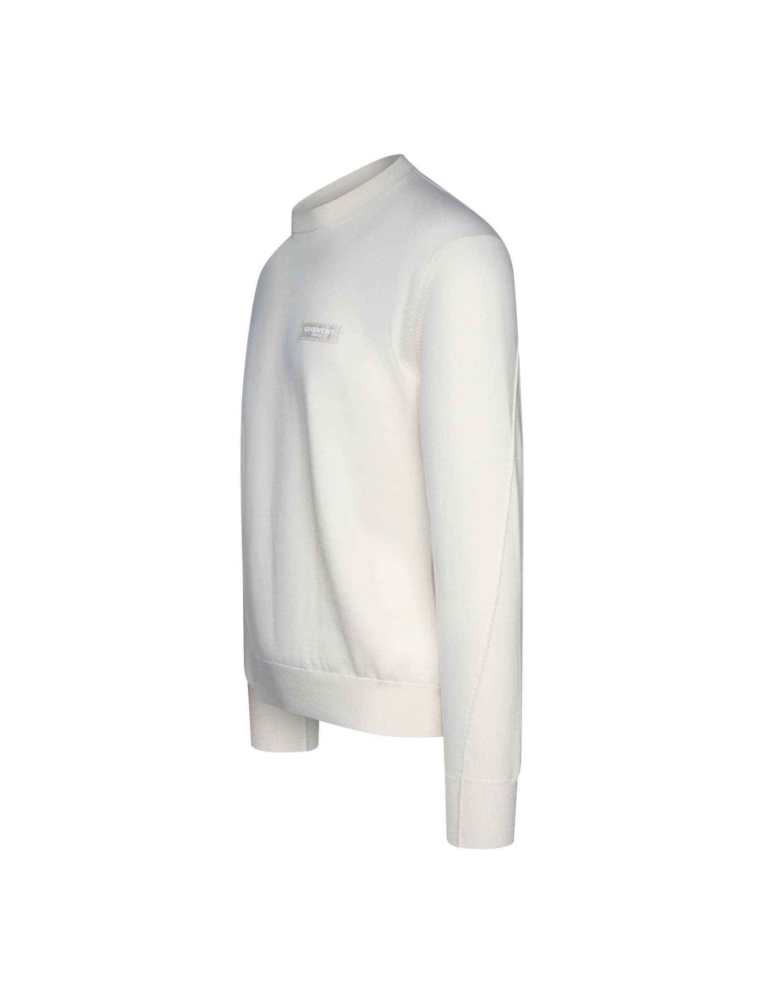 Gros grain logo wool knitwear